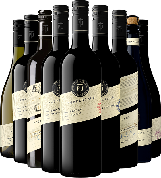 Pepperjack 9 Bottle Collection Saltram